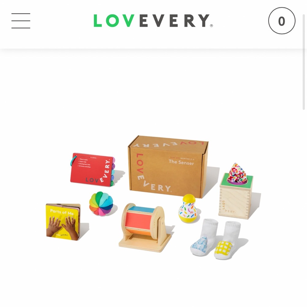 Love every 5-6 month play kit